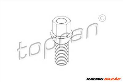 TOPRAN 111 477 - kerékcsavar AUDI CUPRA SEAT SKODA VW