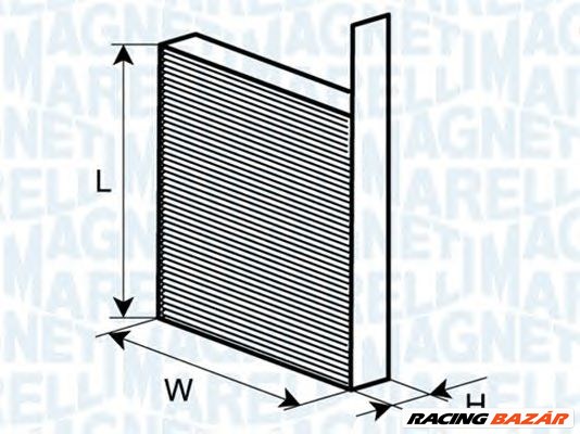 MAGNETI MARELLI 350203062510 - pollenszűrő OPEL SUZUKI VAUXHALL 1. kép