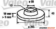 VALEO 186807 - féktárcsa AUDI SEAT