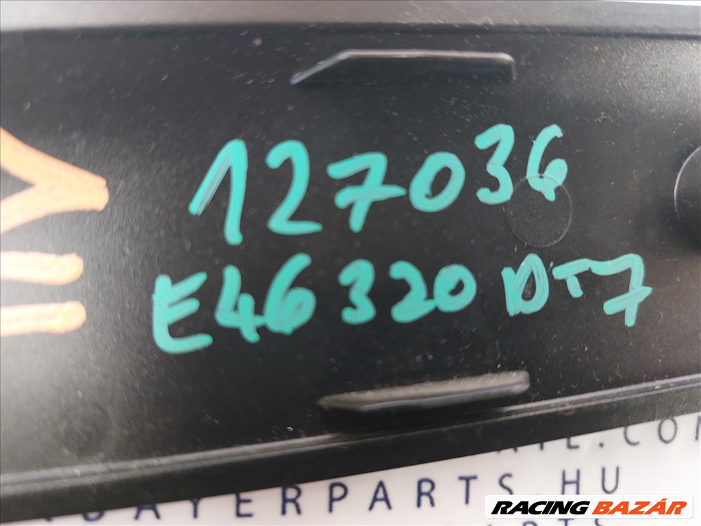 BMW E46 sedan touring fekete jobb hátsó ajtó dekorléc dekor díszléc léc (127036) 51418200754 2. kép