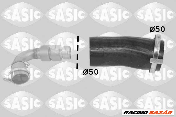 SASIC 3336231 - Töltőlevegő cső FORD 1. kép