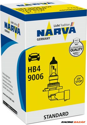 NARVA 480063000 - fényszóró izzó ALPINA BMW CHEVROLET CHRYSLER DAIHATSU DODGE FORD HONDA HYUNDAI INF 1. kép