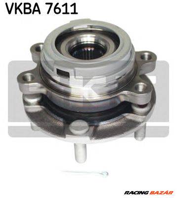 SKF VKBA 7611 - kerékcsapágy készlet NISSAN