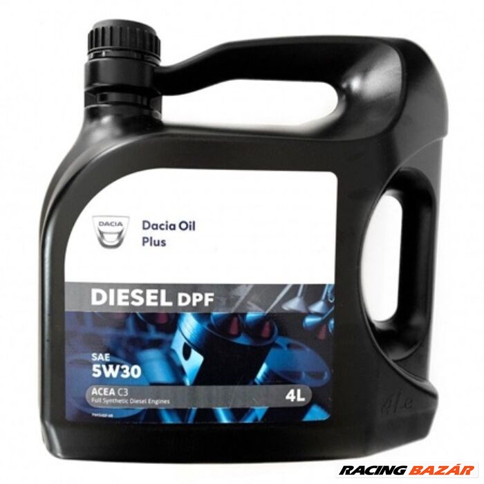 Dacia OIL Plus DPF Diesel 5W-30 motorolaj 4L 1. kép