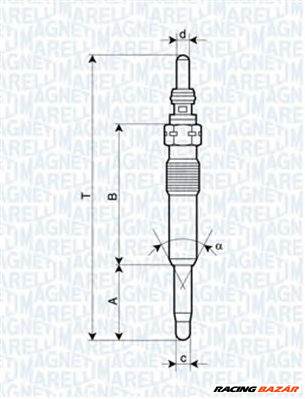 MAGNETI MARELLI 062900071304 - izzítógyertya DACIA MITSUBISHI NISSAN OPEL RENAULT SUZUKI VAUXHALL VO