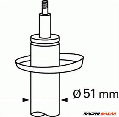 SACHS 100 456 - lengéscsillapító BMW