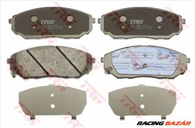 TRW GDB3452 - fékbetét KIA