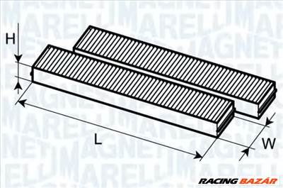 MAGNETI MARELLI 350203062610 - pollenszűrő AUDI EMGRAND (GEELY) LAMBORGHINI VW