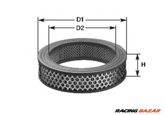 MAGNETI MARELLI 153071760169 - légszűrő ALFA ROMEO LANCIA 1. kép