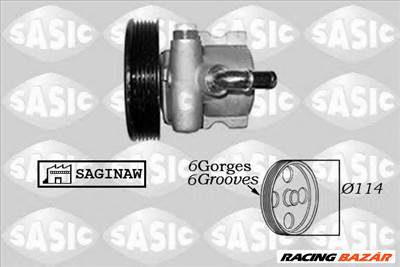 SASIC 7070016 - hidraulika szivattyú, kormányzás CITROËN PEUGEOT
