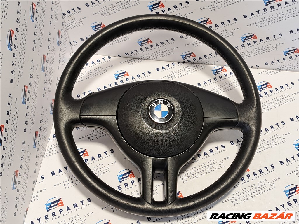 BMW E46 E39 X5 dupla pálcás kormány bőrkormány bőr sport kormány (002118) 1. kép