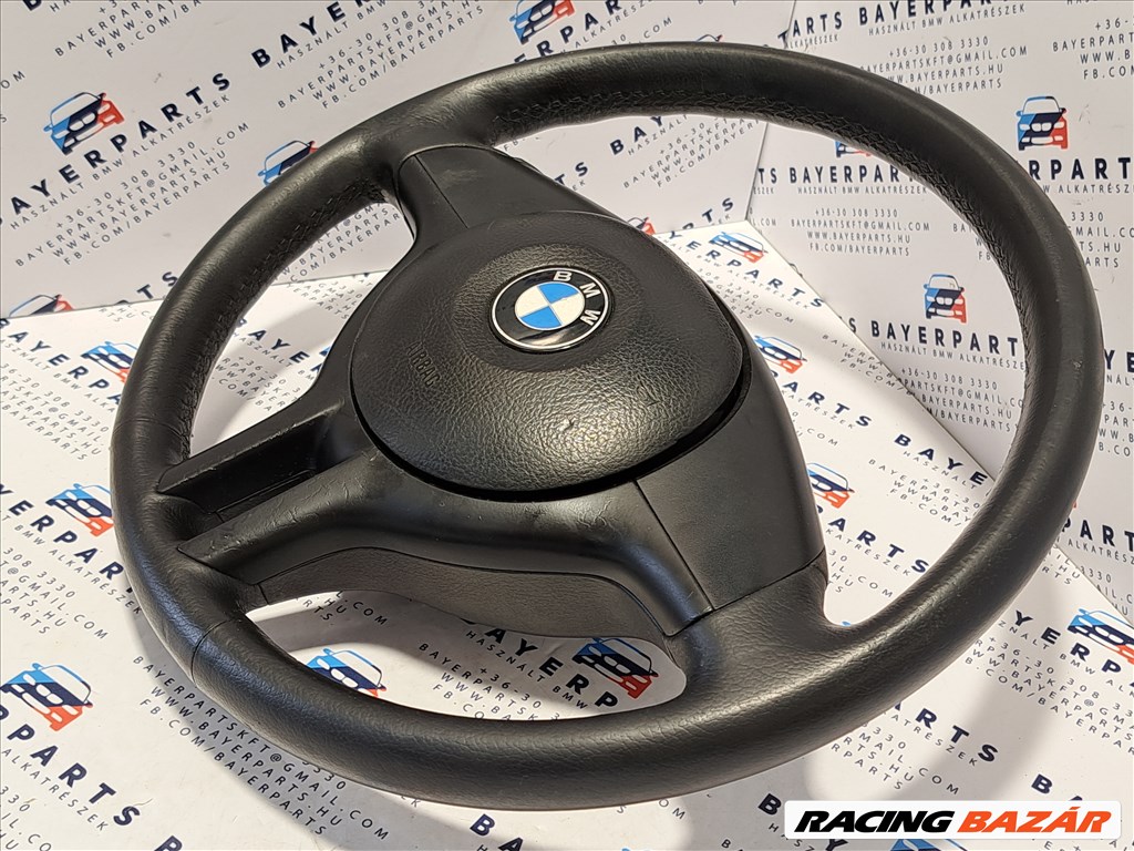 BMW E46 E39 X5 dupla pálcás kormány bőrkormány bőr sport kormány (002118) 5. kép