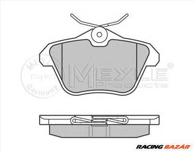 MEYLE 025 216 0616 - fékbetét ALFA ROMEO LANCIA