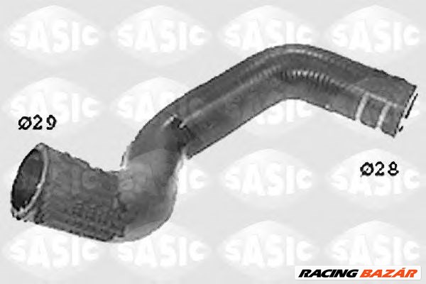 SASIC SWH6623 - hűtőcső FIAT 1. kép