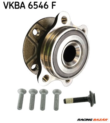 SKF VKBA 6546 F - kerékcsapágy készlet AUDI VW 1. kép