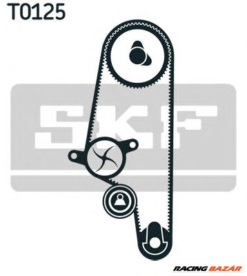 SKF VKMA 01107 - vezérműszíj készlet SEAT VW 1. kép