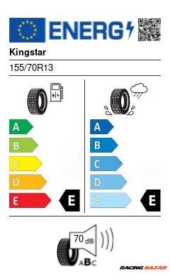 Kingstar SK70 TL 155/70 R13 75T TL nyári gumi 2. kép