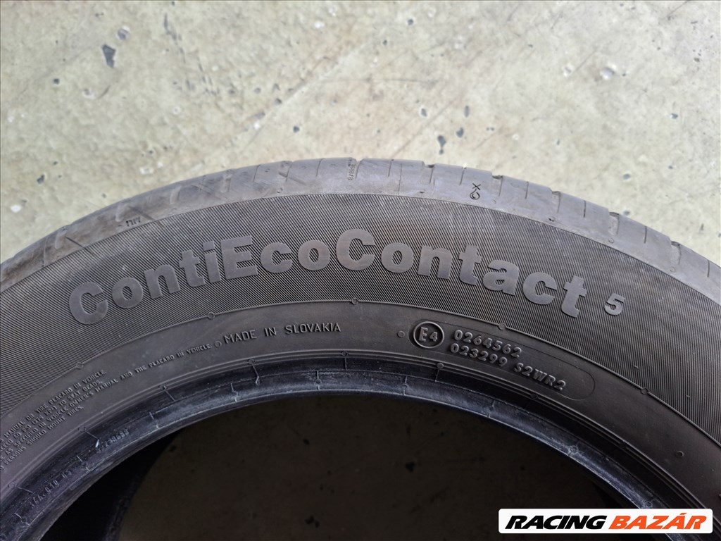 2db 205/60 R16 Continental EcoContact 5 Újszerű Nyári gumi eladó!!! (DOT2018)  15000Ft/db  3. kép