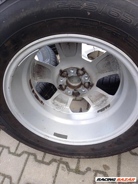 Opel Antara 5x115-ös 7x17" újszerű (gyári felni) alufelni,  235/65 újszerű Nokian nyári gumi sxx3 5. kép