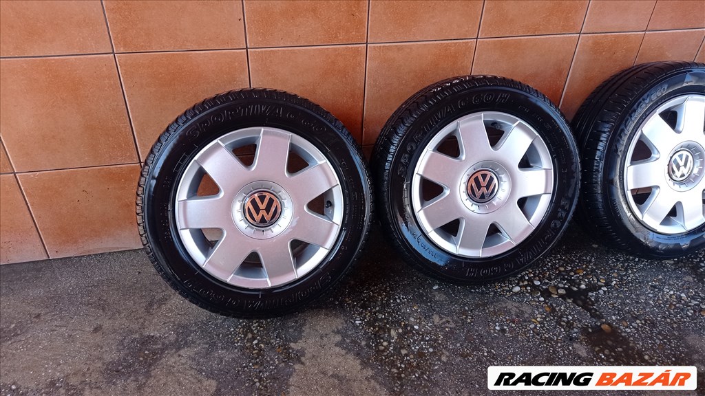 VW POLO 14" ALUFELNI 5X100 NYÁRI 185/60R14 GUMIVAL OLCSÒN!!!! 2. kép