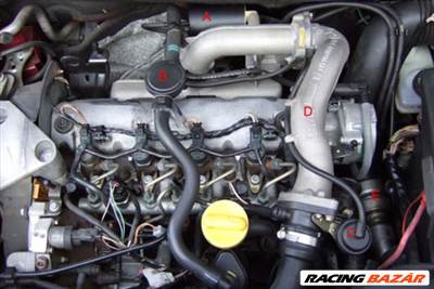 Renault Laguna 1.9DCI 120LE bontott motor