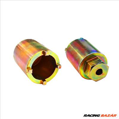 Lincos Körmös anya dugókulcs, KM 4, 28,3mm, 4 fog - W0565