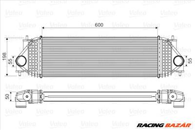 VALEO 818662 - töltőlevegő-hűtő SUZUKI