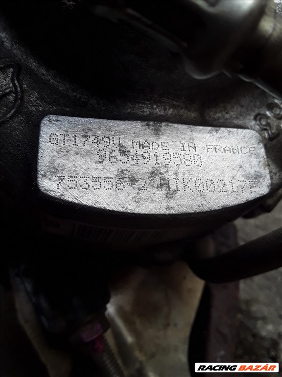 Peugeot 407 2.0 HDI Turbó GT1749V Motorkód RHR 2. kép