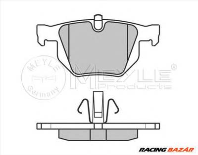 MEYLE 025 235 5017/PD - fékbetét BMW