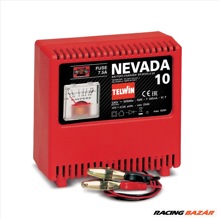 Telwin Akkumulátor töltő Nevada 10 230V - 807022 1. kép