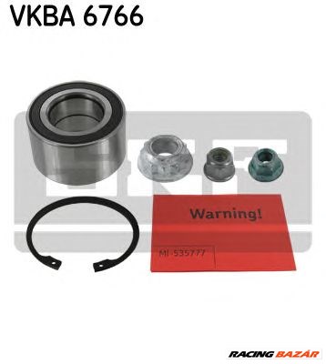 SKF VKBA 6766 - kerékcsapágy készlet SEAT SKODA VW 1. kép