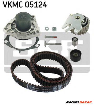 SKF VKMC 05124 - Vízpumpa + fogasszíj készlet OPEL SAAB VAUXHALL