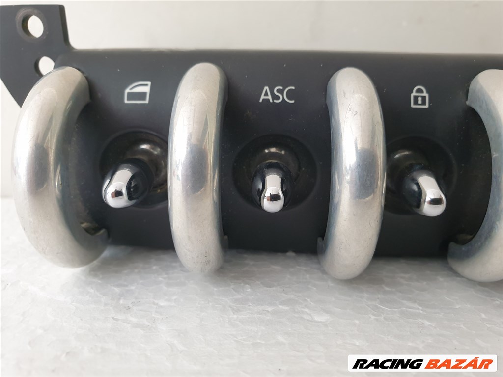 503980 Mini Cooper R50, R53, 2005,Ablakemelő Kapcsoló, 61316917989, Króm 2. kép