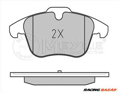 MEYLE 025 240 8418/PD - fékbetét JAGUAR