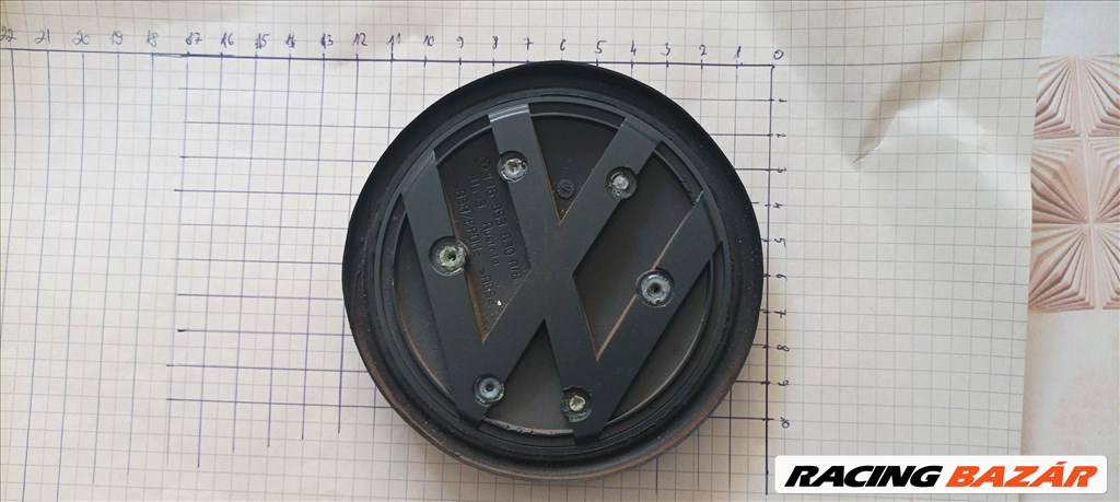 Volkswagen Polo gyári hátsó embléma  1j6853630 2. kép