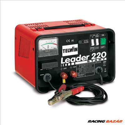 Telwin Akkumulátor töltő és indító Leader 220 Start 230V - 807539