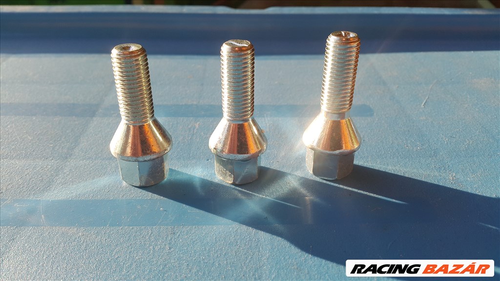 Opel, BMW, Renault M12x1.5 kúpos kerékcsavar 1. kép