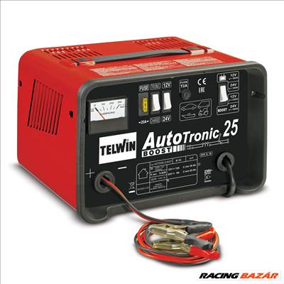 Telwin Akkumulátor töltő Autotronic 25 Boost 230V 12V/24V - 807540