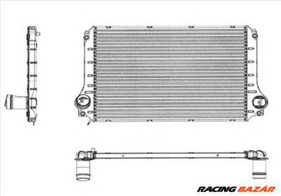 NRF 30784 - töltőlevegőhűtő TOYOTA