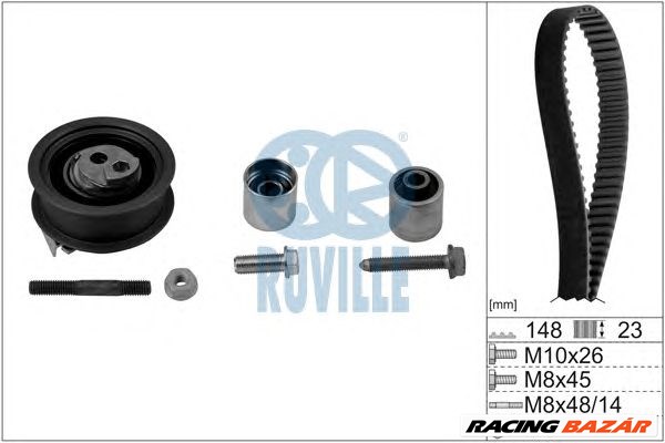 RUVILLE 5636870 - vezérműszíj készlet AUDI SEAT VW 1. kép