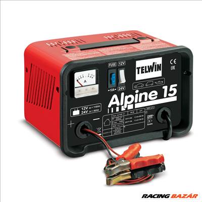 Telwin Akkumulátor töltő Alpine 15 230V 12-24V - 807544