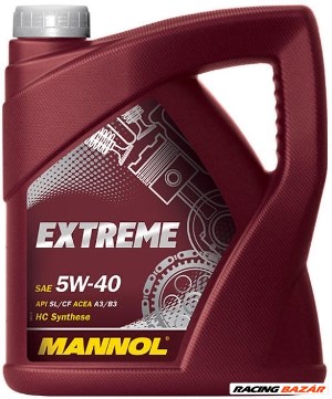 Mannol Extreme 5w40 motorolaj 4 Liter 1. kép