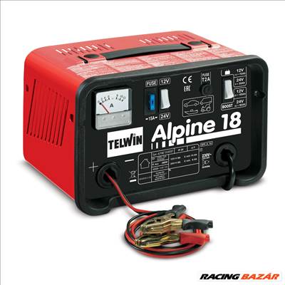 Telwin Akkumulátor töltő Alpine 18 Boost 230V 12-24V - 807545