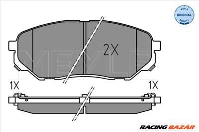 MEYLE 025 223 8017 - fékbetétkészlet, tárcsafék HYUNDAI KIA