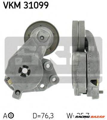 SKF VKM 31099 - hosszbordásszíj feszítőgörgő AUDI SEAT SKODA VW