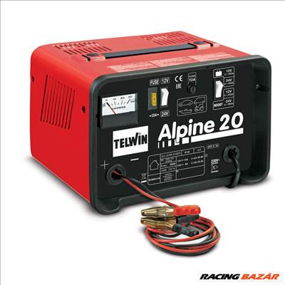 Telwin Akkumulátor töltő Alpine 20 Boost 230V 50/60Hz 12-24V - 807546