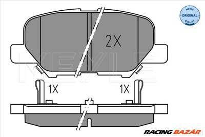 MEYLE 025 256 8814 - fékbetét CITROËN MAZDA MITSUBISHI PEUGEOT