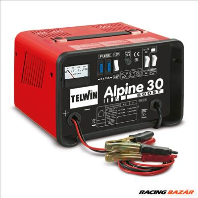 Telwin Akkumulátor töltő Alpine 30 Boost 230V 12-24V - 807547