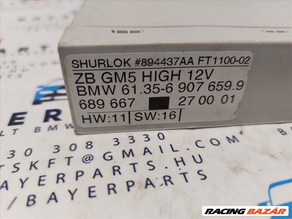 BMW E46 komfort ground modul elektronika GM 5 GM5 ZB Shurlok HIGH eladó (888813) 61356907659 2. kép