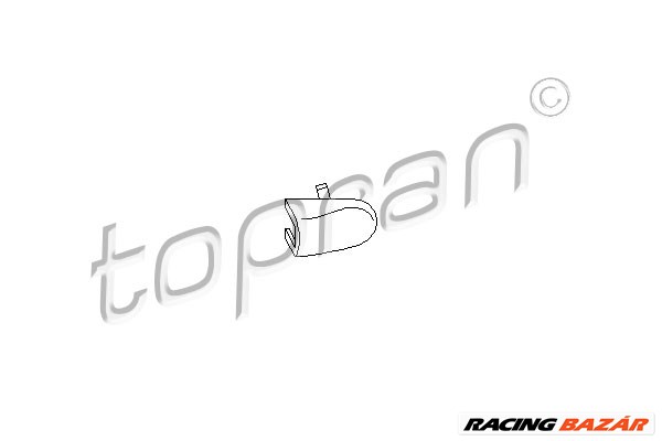 TOPRAN 108 867 - Ajtófogantyú fedél AUDI SEAT SKODA VW 1. kép